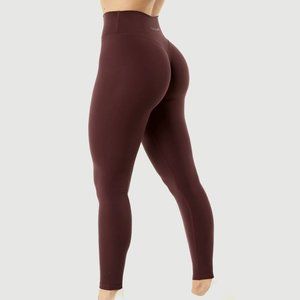 Alphalete - Alphalux Wonder Legging 27" in Black Cherry Size Small